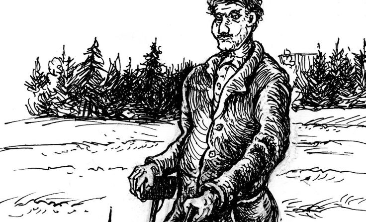 Mit einem Detektor wurde nach vergrabenen Gegenständen gesucht. 
