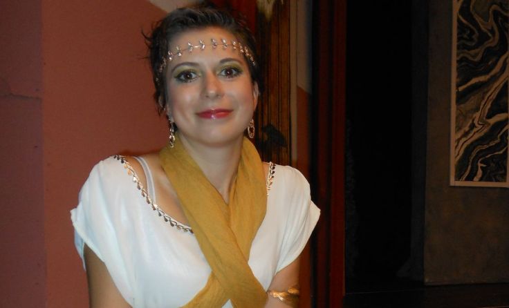 Vera-Evita Stagel ist seit dem Vorjahr Mitglied des Ensembles MUS-EN in Salzburg. Foto: Stagel 