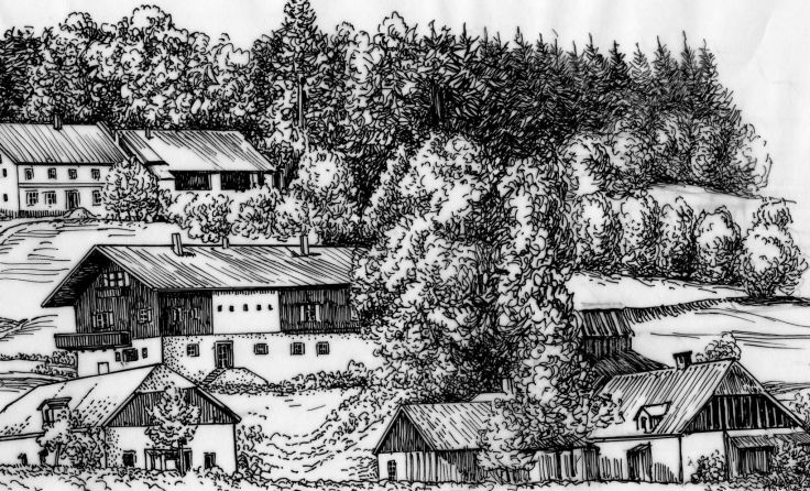 Sonnenwald war eine der Siedlungen für Glaserzeuger und Holzfäller.