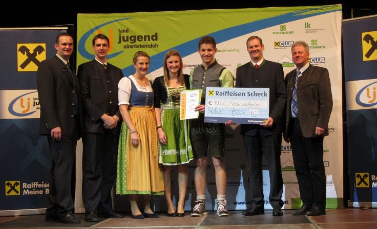 Der Regio-Brunch der LJ Niederwaldkirchen wurde als Bronze-Projekt ausgezeichnet.