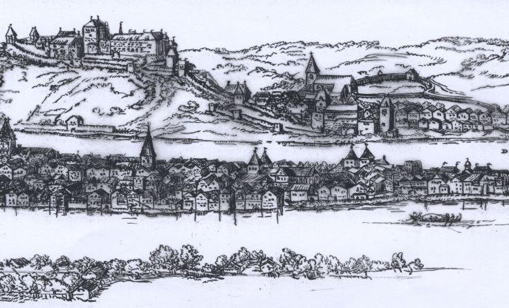 Passau am Zusammenfluss von Donau, Inn und Ilz war einst Sitz der Regierungs- und Handelsmächte.