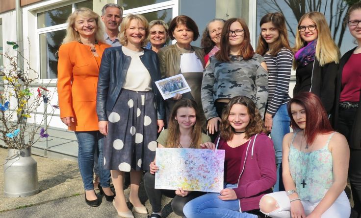 Mädchen lernen dank der Soroptimisten, sich zu wehren.
