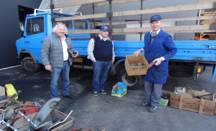 70 Aussteller bieten beim Teilemarkt des Oldtimerclubs ihre Waren an.