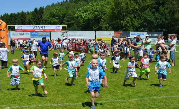 Der Tom & Jerry-Lauf ist einer der größten Kinderläufe im Land. 