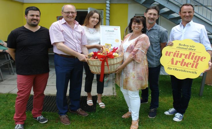 Ehrung im Arcus-Wohnheim St. Vinzenz in Gollner