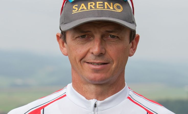 Der Julbacher Radsportler Josef Stadlbauer ist gut in Form.