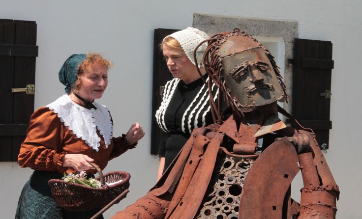 Adalbert Stifter lebt beim "Bewegten Theater" weiter. Foto: Gahleitner