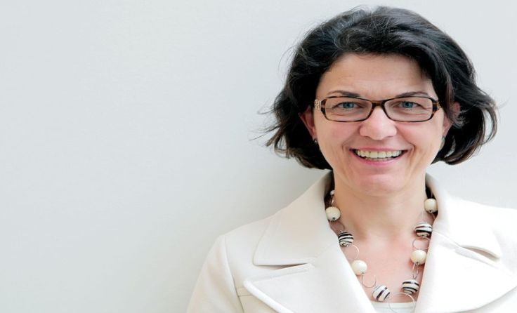 Christine Haiden spricht in Neustift über Vorbilder.