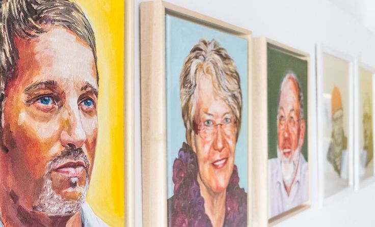 Bis Ende des Jahres sind die Werke von Margarete Glaser in der Galerie 3KW ausgestellt.