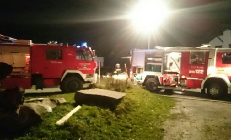 Elf Feuerwehren waren im Einsatz, um den Großbrand zu löschen. Foto: FF Ulrichsberg