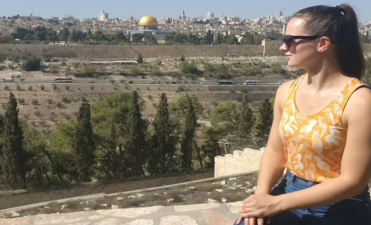 Blick auf die Altstadt von Jerusalem 