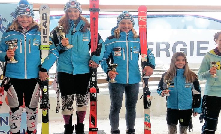 Siegerehrung der U14 Mädchen Foto: LSVOÖ 
