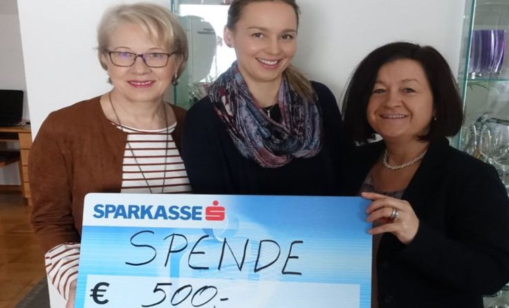v.l. Pauline Sleska, Julia Neubauer, Heidi Vierlinger-Kobler