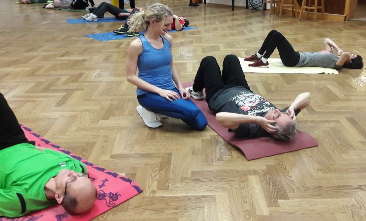 Körperlich und geistig gefordert waren die Teilnehmer beim Spezialtraining des TSC Rohrbach.