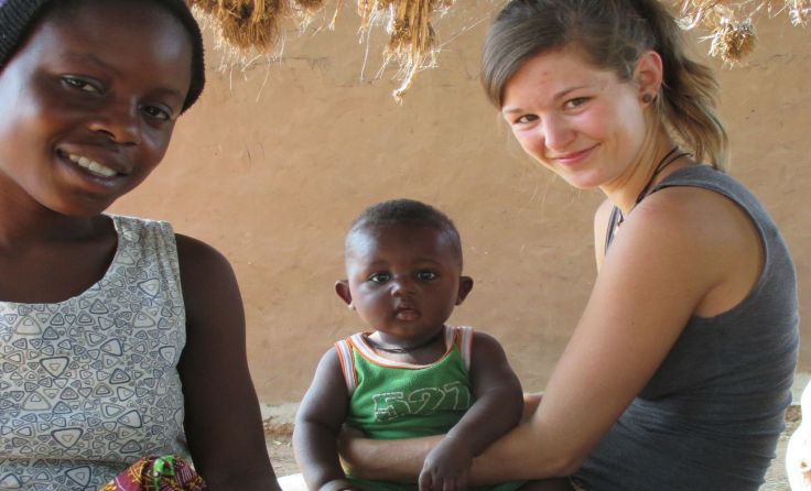 Susanne Gahleitner war als Freiwilligenhelferin in Ghana im Einsatz. Foto: S. Gahleitner