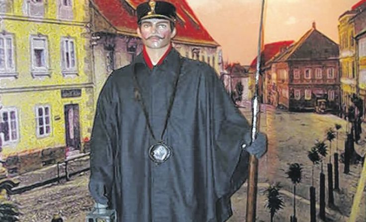 Der Nachtwächter ist im Stadtgeschichteraum zu finden.
