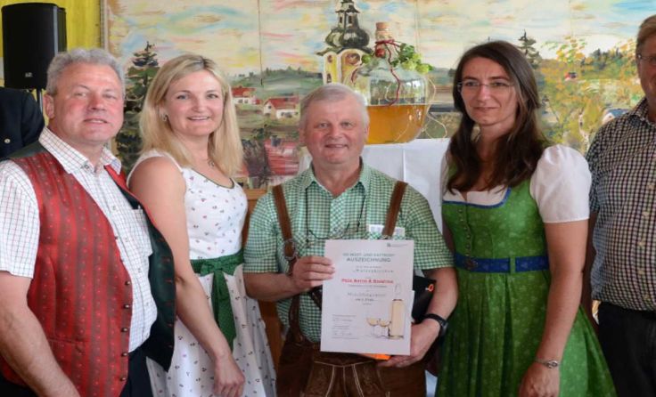 Anton Peer hat wieder zugeschlagen: Gleich fünf Moste wurden mit einem ersten Preis prämiert. 
