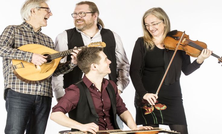 Mit der Medley Folkband wird Weihnachten irisch. Foto: Medley