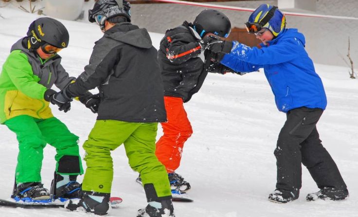Kids on Snow hat die Freude am Snowboard-Sport wieder geweckt. Foto: KOS