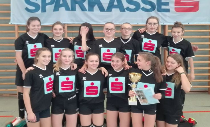 Die siegreichen 4A Mädchen der Sportmittelschule Ulrichsberg. Foto: SMS Ulrichsberg 