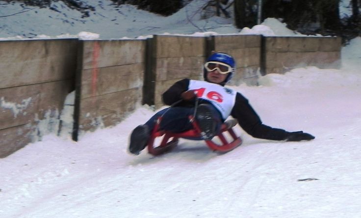 Thomas Galas war bei der Landesmeisterschaft nicht zu schlagen. Foto: Rodelverein Putzleinsdorf