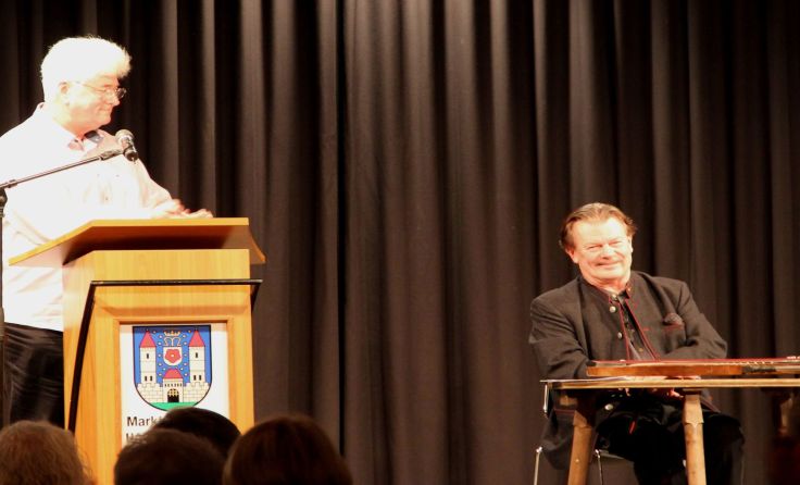 Martin Springer und Wilfried Scharf sorgen für einen humorvollen Abend. Foto: privat