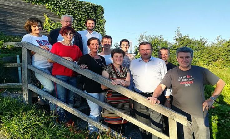 Das Voi Lebm-Kernteam zieht ein Jahr vor Projektende Zwischenbilanz. Foto: Leader Donau-Böhmerwald