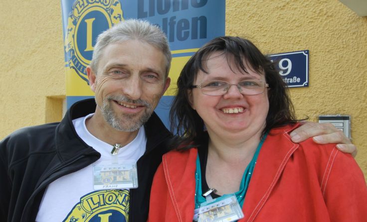Lion Franz Hehenberger schenkt Freude am Tag mit Freunden. Foto: Lions Club Rohrbach-Böhmerwald