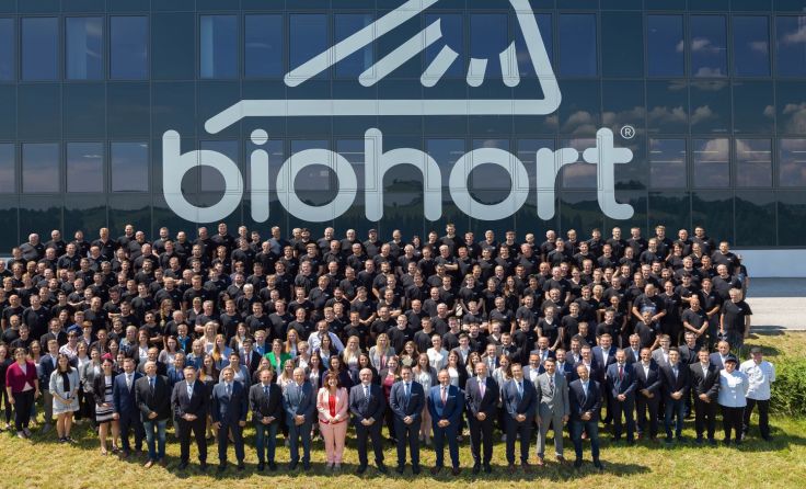 Biohort-Mitarbeiter im Juni 2019 Foto: Biohort 