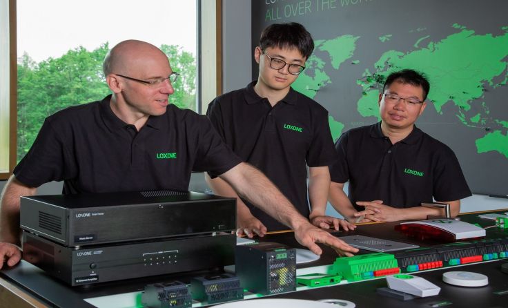 Der Miniserver von Loxone reist jetzt nach Fernost. Foto: Loxone