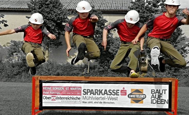 Die junge Truppe hat sich intensiv auf die Herausforderung WM vorbereitet. Foto: FF St. Martin