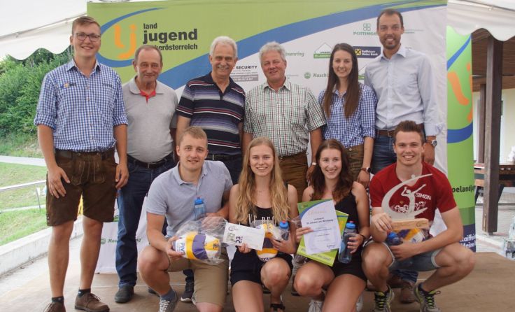 Die Volleyball-Landessieger aus St. Johann Foto: Landjugend Oberösterreich