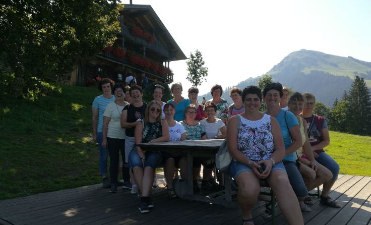 Rohrbachs Bäuerinnen verbrachten drei wunderbare Tage in Tirol. Foto: Lindorfer
