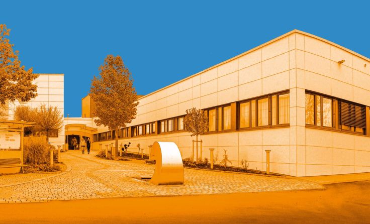 Das Klinikum Rohrbach wird 16 Tage lang orange erleuchten. Foto: Soroptimist International