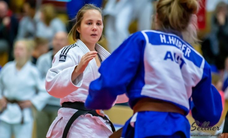 UJZ-Kämpferin Andrea Dall kürte sich zur Judo-Staatsmeisterin Foto: ÖJV/Oliver Sellner