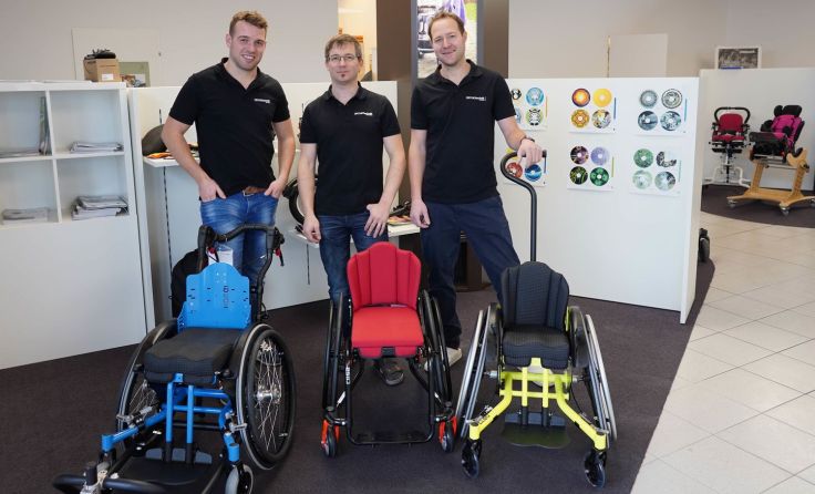 Alexander Kreinecker, Andreas Falkensammer, Gerald Kastner (v.l.) Foto: ORTHOtechnik