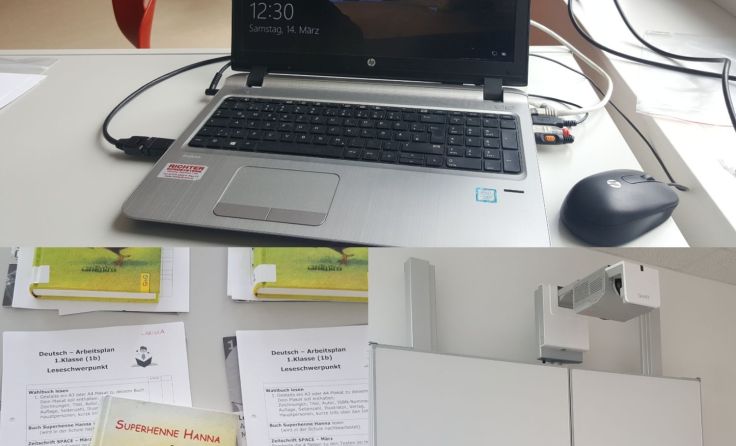 Digitaler Unterricht von zu Hause aus ist bis Ostern angesagt. Foto: NMS Haslach