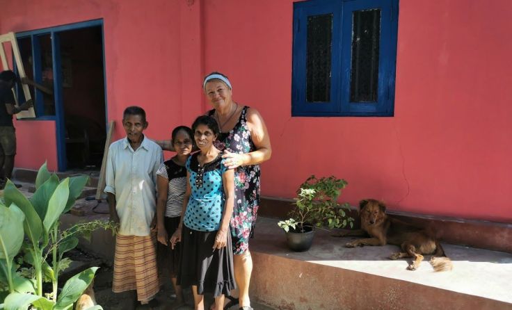 Mit den neuen Häusern schenken die Wenglers Hoffnung auf eine bessere Zukunft. Foto: Wengler