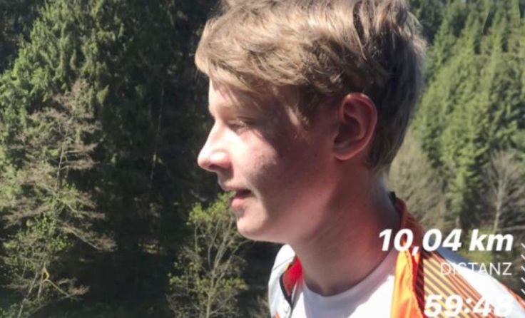 Die Schüler liefen beim ersten SchoolHome-Run allein und doch gemeinsam. Foto: TFS Haslach