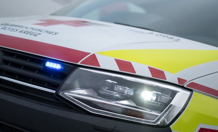 Der Mann wurde verletzt ins Krankenhaus gebracht. Foto: Hannerphotography