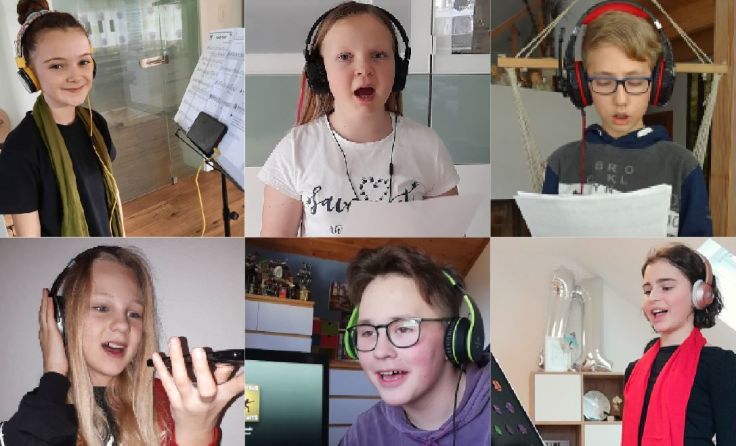 Jeder Schüler hat mit seiner Stimme zum Gesamtklang beigetragen. Foto: privat