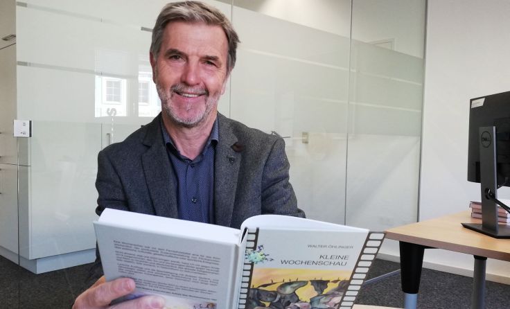 Walter Öhlinger hat seinen mittlerweile dritten Gedichtband veröffentlicht. Foto: Gahleitner