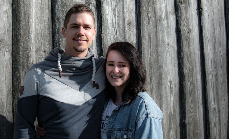 Michaela und Harald vom Ochsenhof Hauer bieten Spezialitäten an. Foto: Ochsenhof Hauer