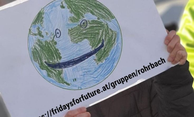Die Zukunft unseres Planeten geht alle an. (Foto: FFF Bezirk Rohrbach)