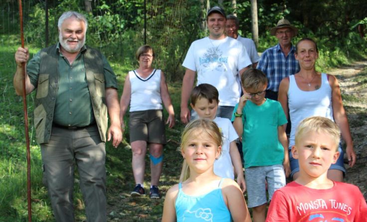 Mit Bürgermeister Klaus Gattringer auf dem Weg (Foto: ÖVP Altenfelden)