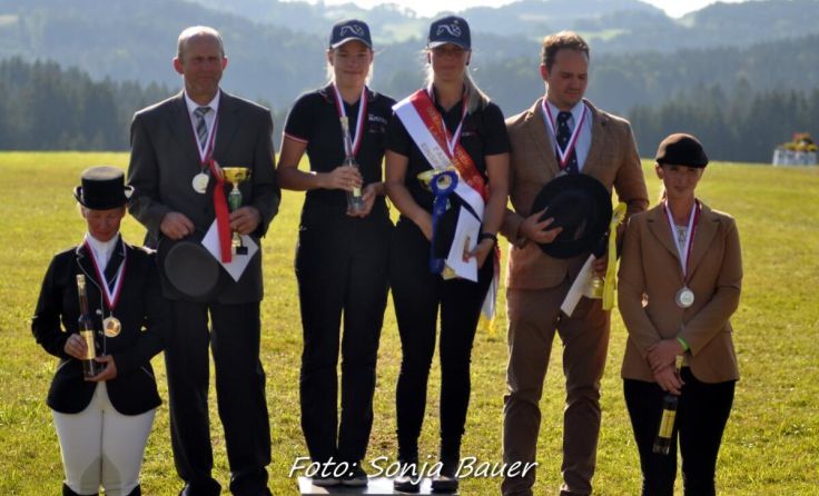 Kristina Vierlinger sicherte sich den Landesmeistertitel bei den Einspännern. (Foto: Sonja Bauer)