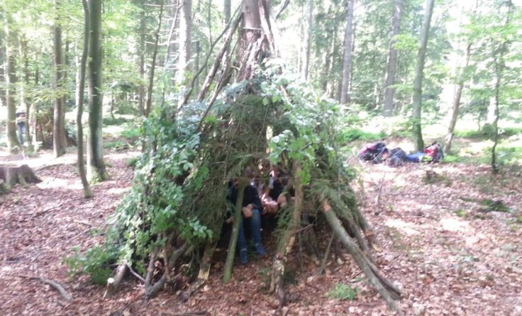 Gemeinsame Stunden im Wald stehen an. (Foto: Böhmerwaldschule)