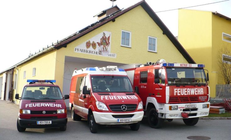 Das alte Rüstlöschfahrzeug der FF Pfarrkirchen wird bald ersetzt. (Foto: FF Pfarrkirchen)
