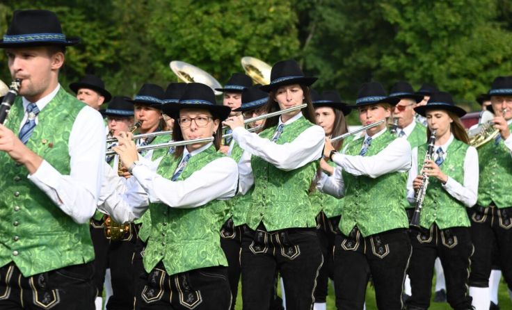 Der Musikverein St. Martin ist mit zwei Gruppen beim Konzert vertreten. (Foto: Tamara Gierlinger)
