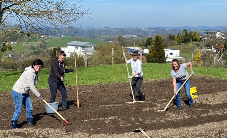 Die ÖVP-Frauen laden zum gemeinsamen Garteln ein. (Foto: ÖVP St. Martin)